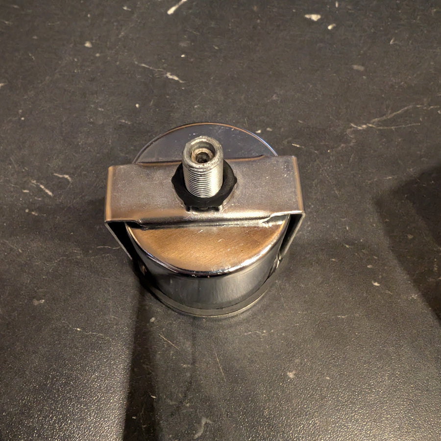 Compteur kilométrique ancien noir crème 20 à 80 km