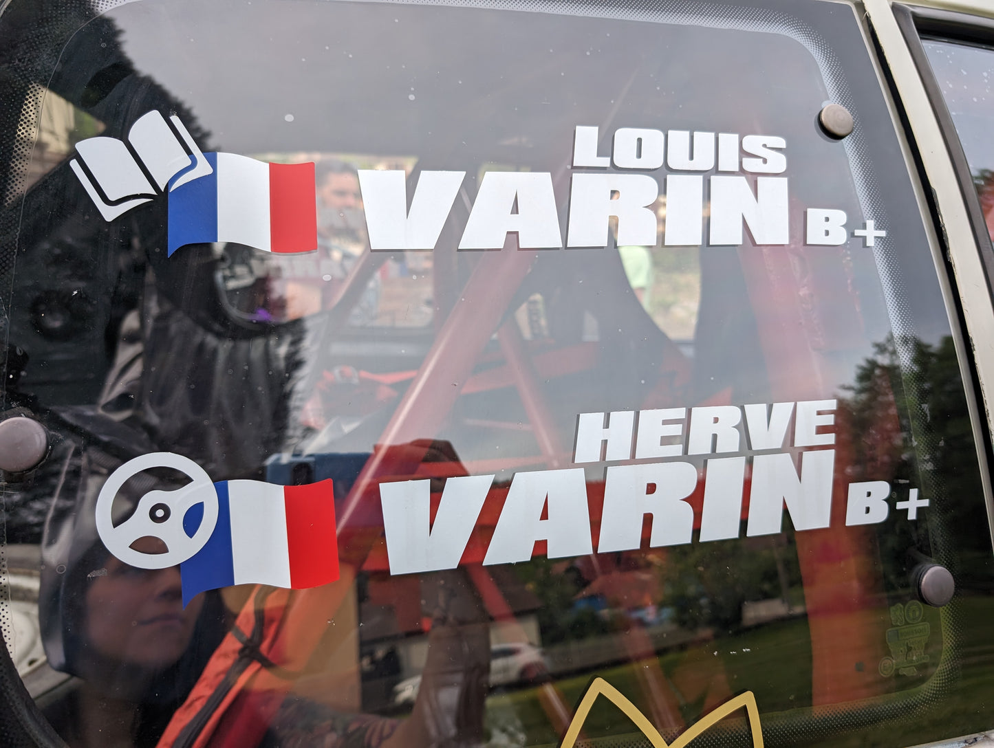 Pack Stickers Pilote / Copilote – Personnalisation sur mesure