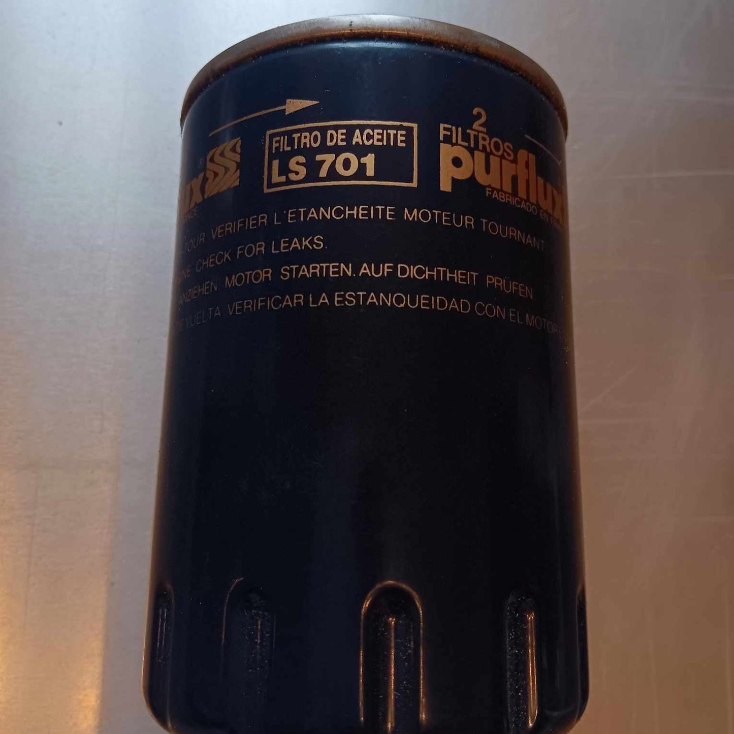 Filtre à huile Purflux LS701 - Compatible Ford et Chrysler