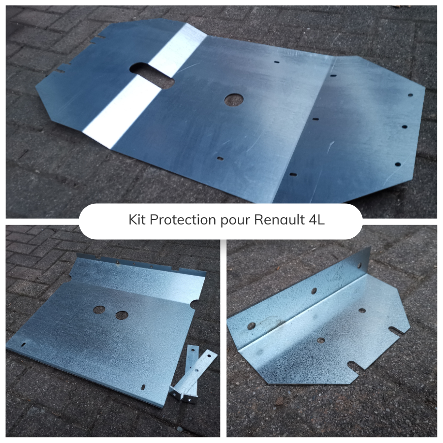 Kit Protection pour Renault 4L – Idéal pour le 4L Trophy et les Raids