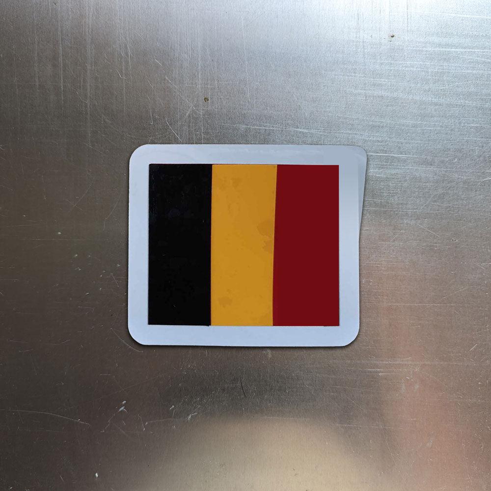 Sticker drapeau pays BE-FR-DE – K-Vintage