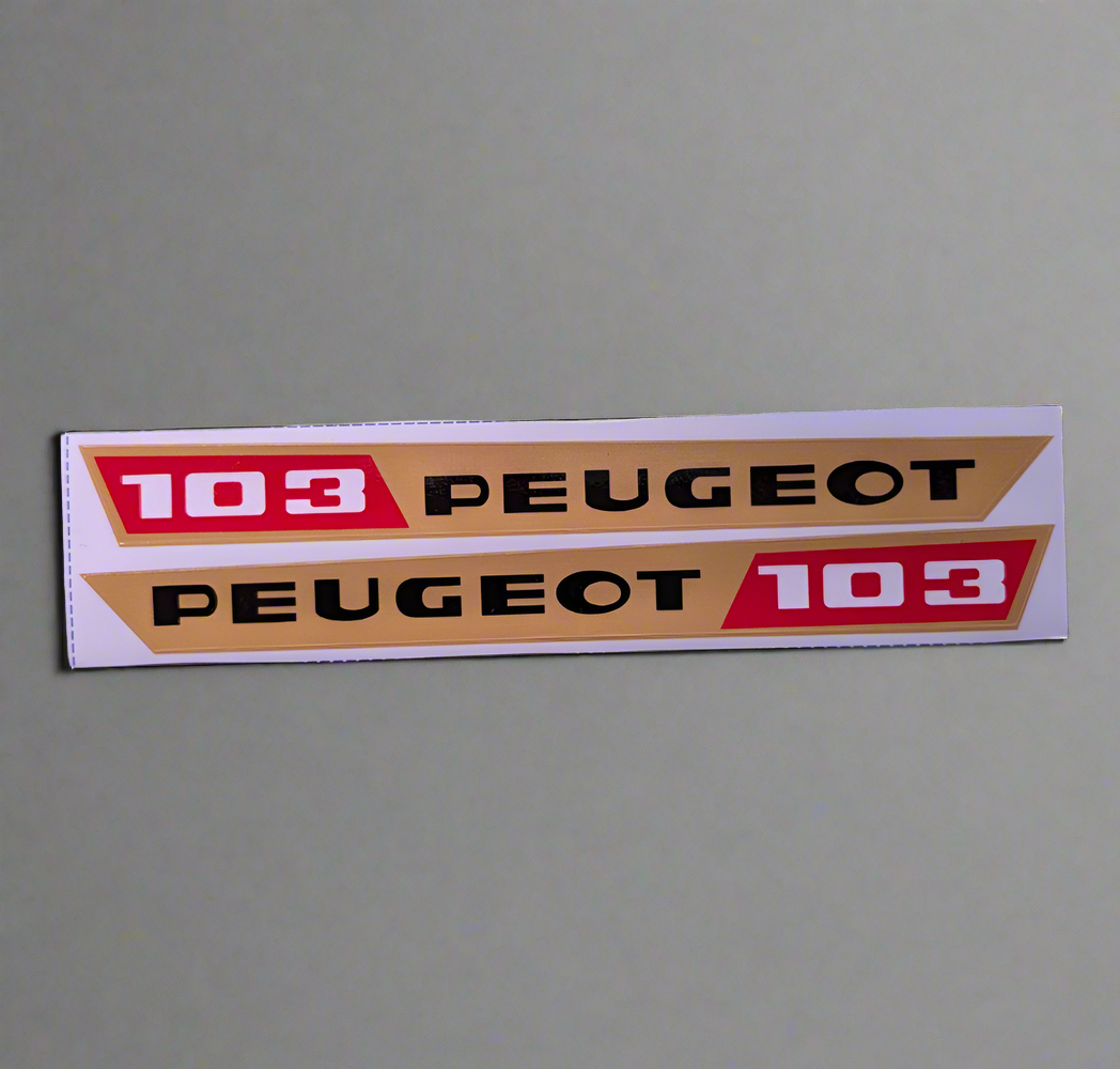 Autocollant Peugeot 103