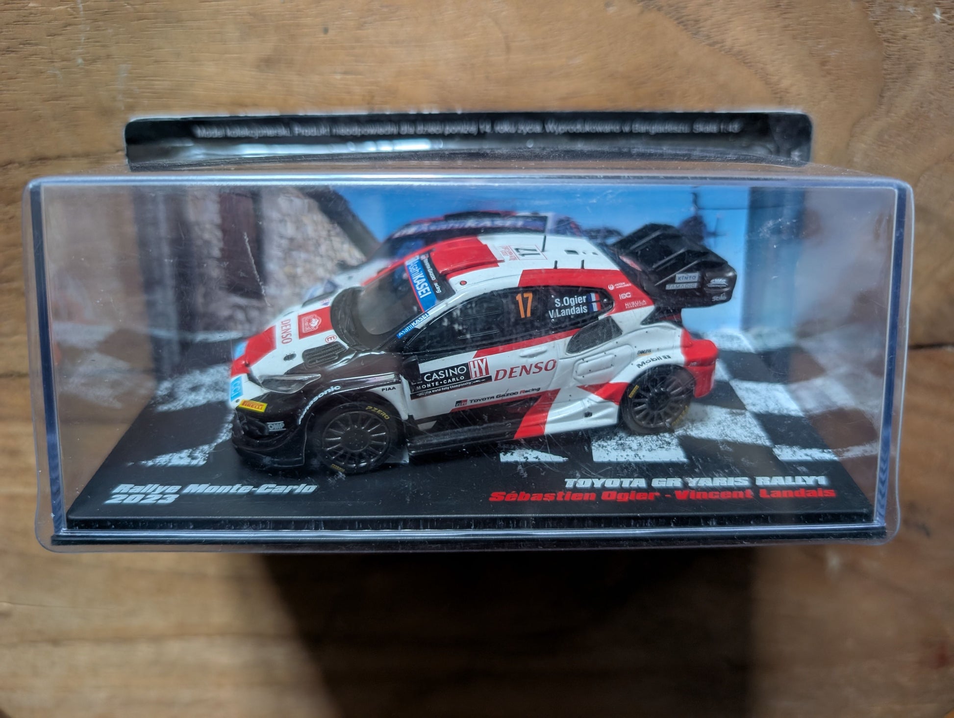 Miniature TOYOTA YARIS RALLY 1 17 SEBASTIEN OGIER/VINCENT LANDAIS RALL... 1/43 Miniature TOYOTA YARIS RALLY 1 17 SEBASTIEN OGIER/VINCENT LANDAIS RALL... 1/43