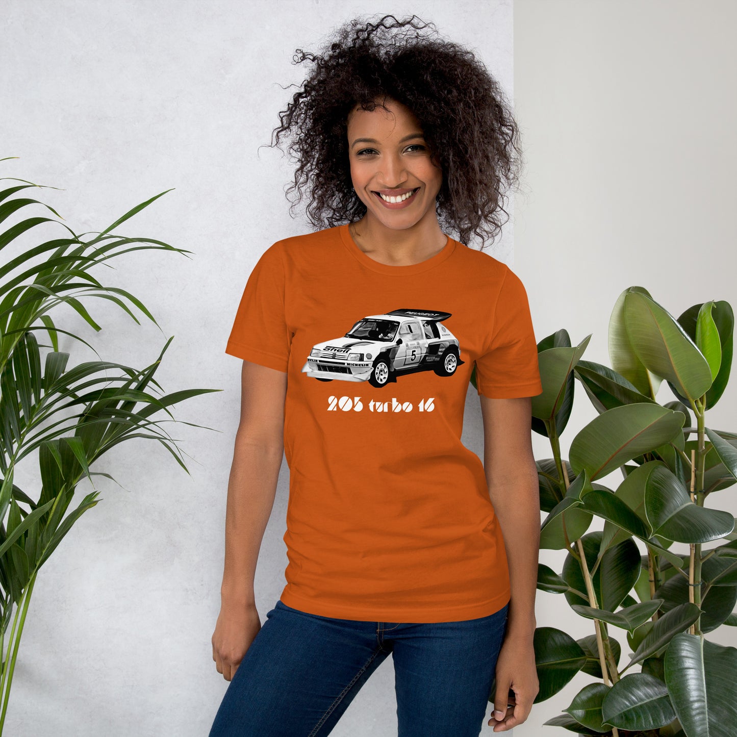 T-shirt Rallye 205 Turbo 16