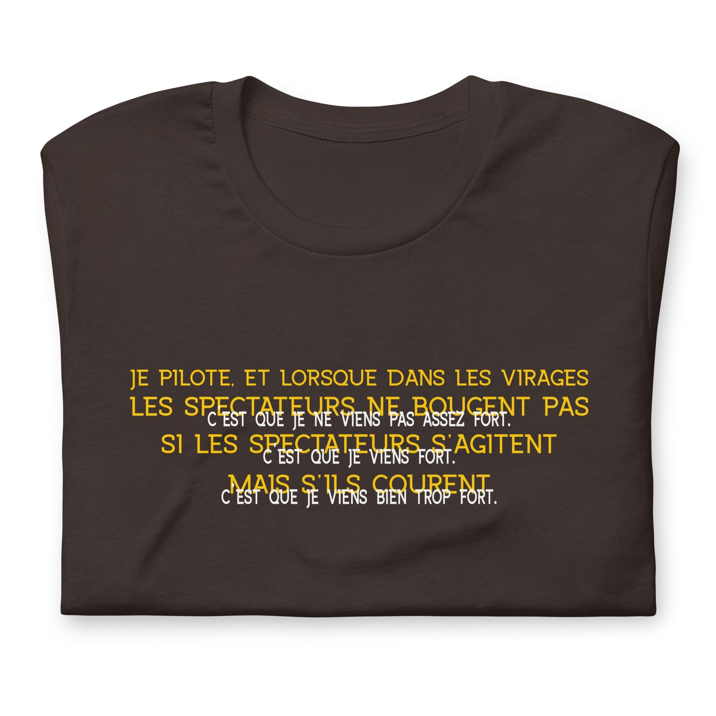 T-shirt de Rallye "Maîtrise des Virages"