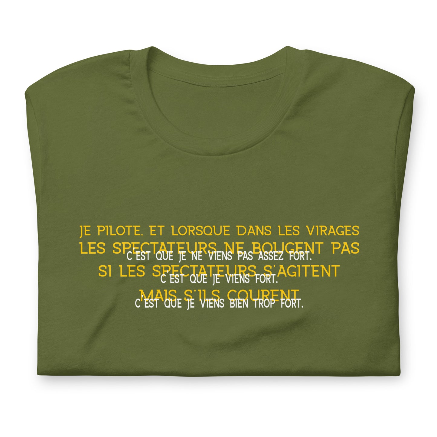 T-shirt de Rallye "Maîtrise des Virages"