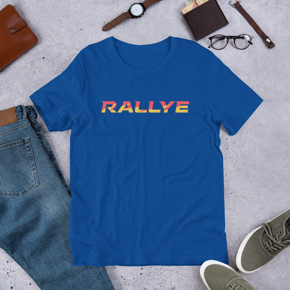 T-shirts Rallye disponibles en différentes couleurs